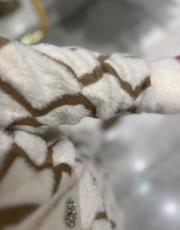 desenli hırka ekru 3