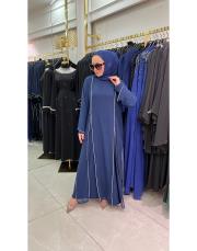 aura abaya lacivert