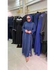 aura abaya lacivert 3