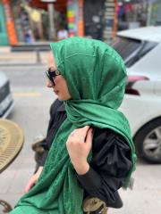 dior pamuk ipek yeşil