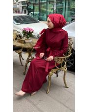 chole elbise bordo 2