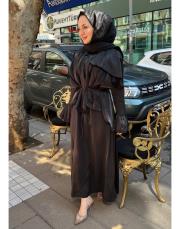 hafsa elbise siyah 3