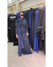 quenn abiye lacivert 2