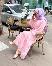 amelia elbise pembe 2