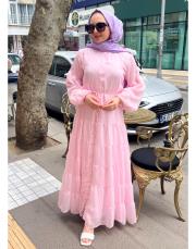 amelia elbise pembe 3