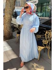 alis elbise bebe mavi