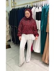 gloria bomber ceket bordo 3