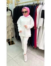 anva scuba sweat beyaz