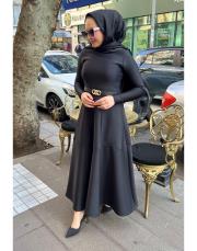 dilay elbise siyah 3